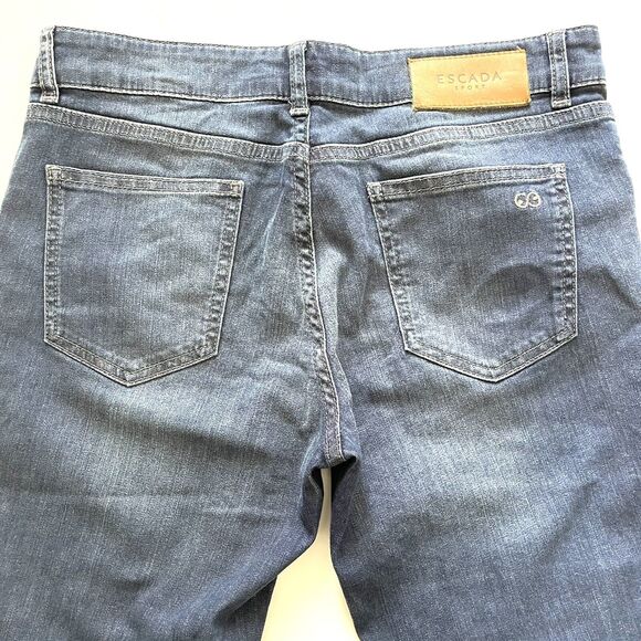 Escada Sport Denim Women’s Straight Leg Classic Low/Mid Rise Jeans - Picture 5 of 12